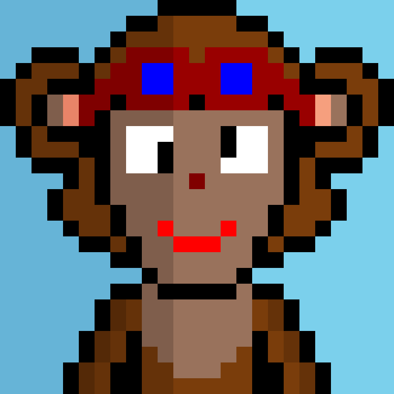 Morixels Monkey #128