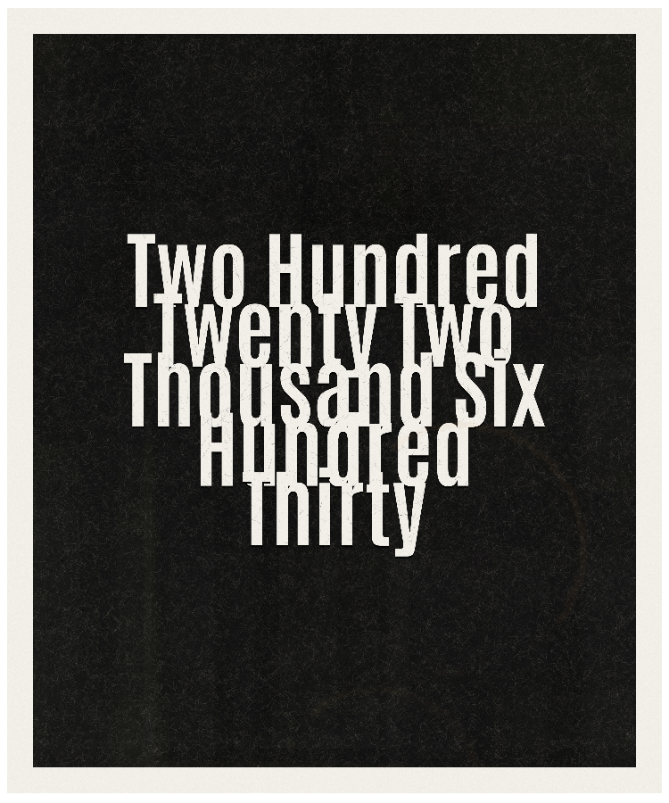 Count #222630