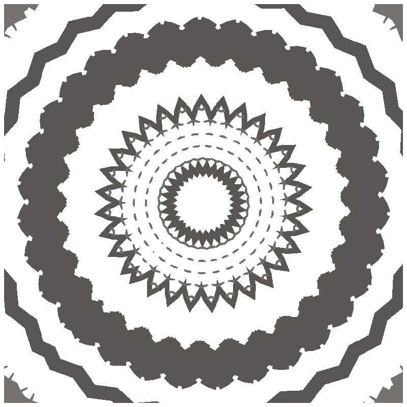 Glitch Mandala #7