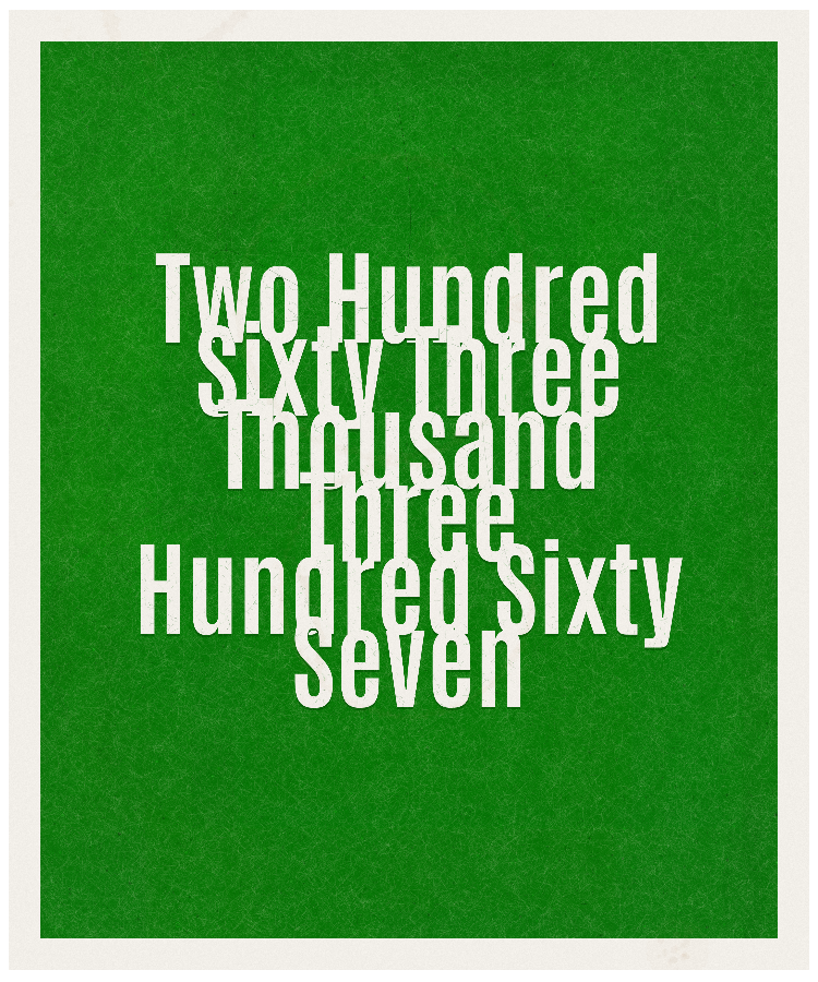 Count #263367