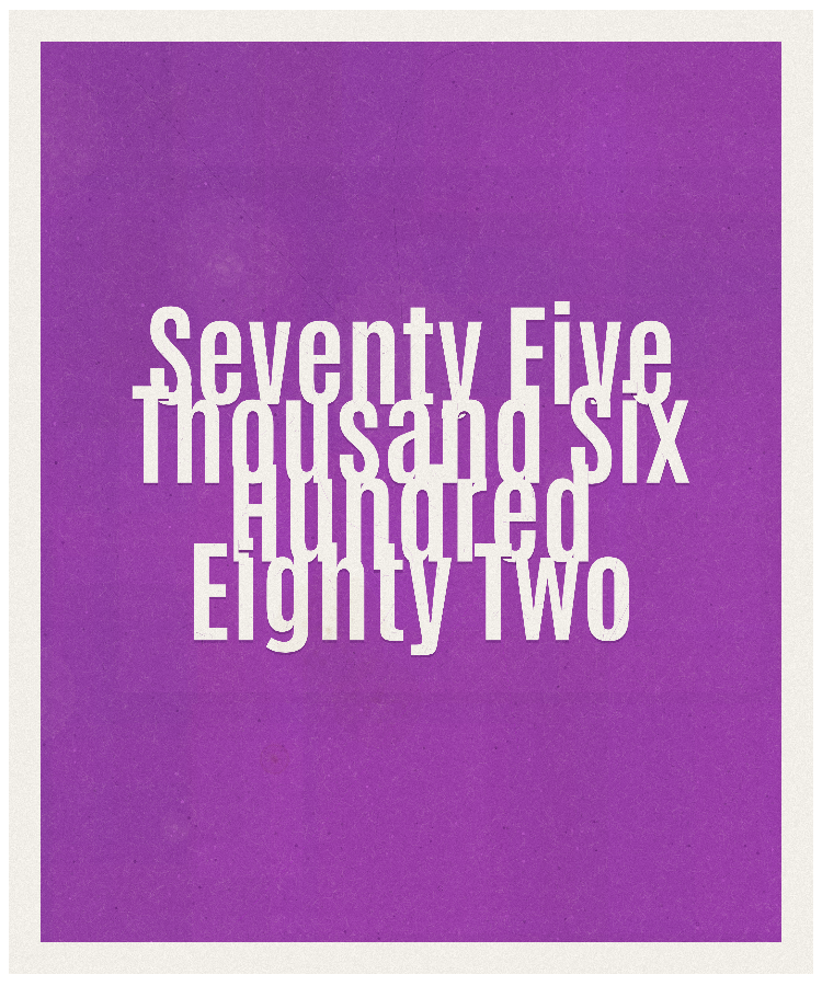 Count #75682