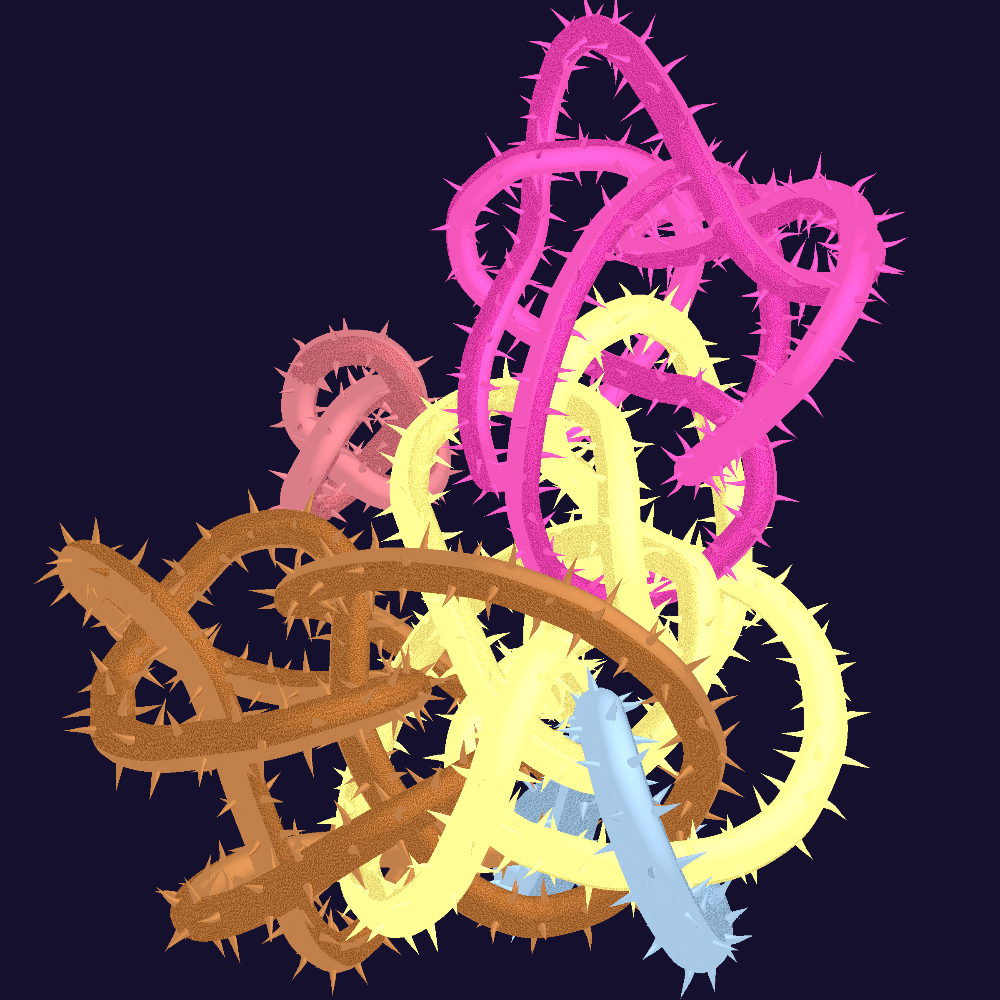 ropes spikes knots #N #24