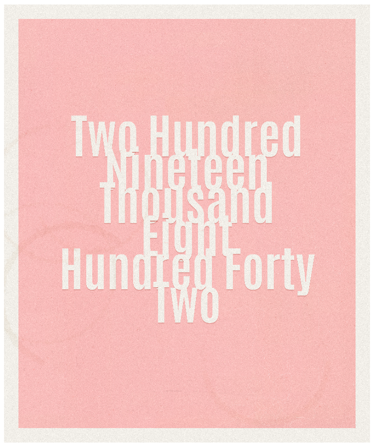 Count #219842
