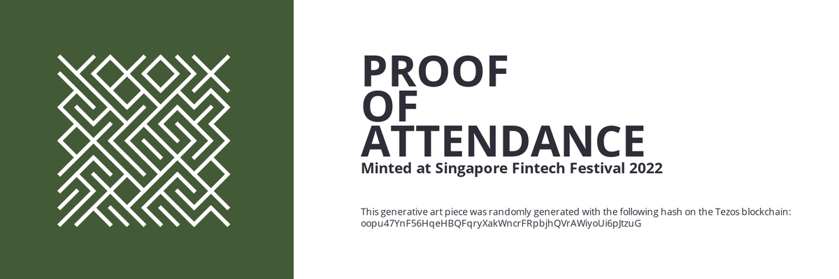 SFF2022 Proof of Attendance Token #1582