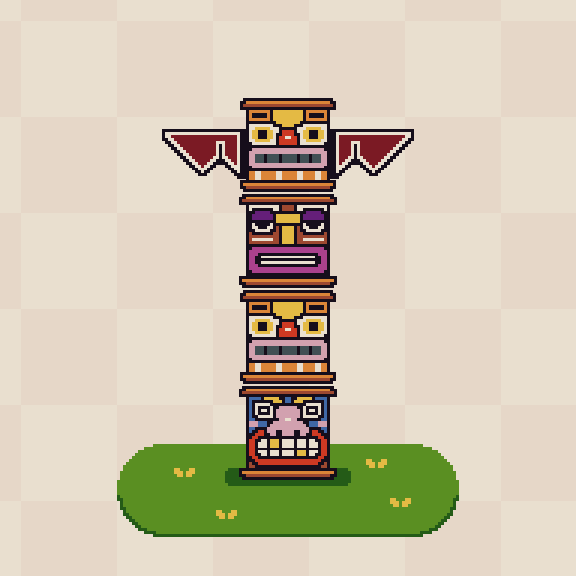 Tiki Totem  #42