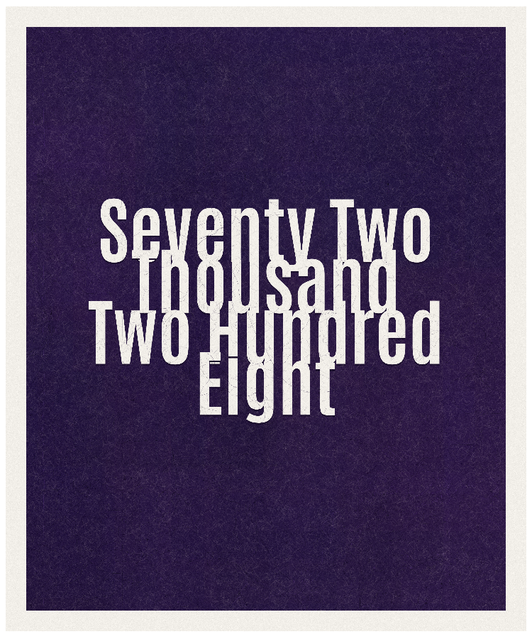 Count #72208