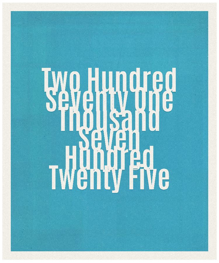 Count #271725