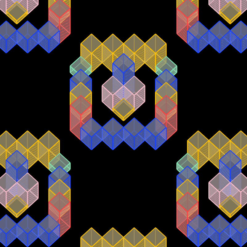 3D Pattern: BLOCK #40