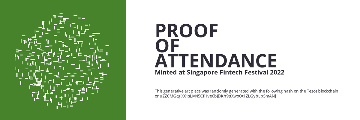 SFF2022 Proof of Attendance Token #1423