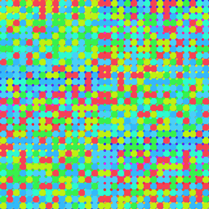 Squares and dots #44