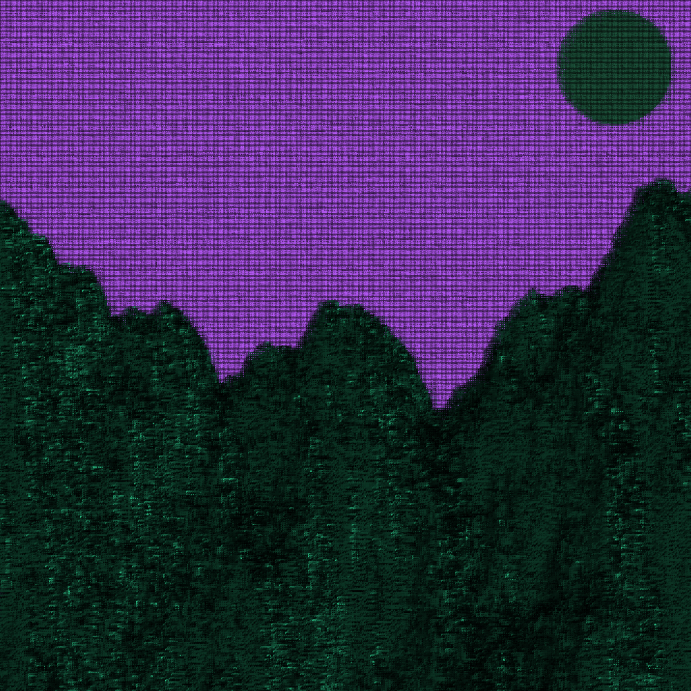 Classic generative landscape V2 #5