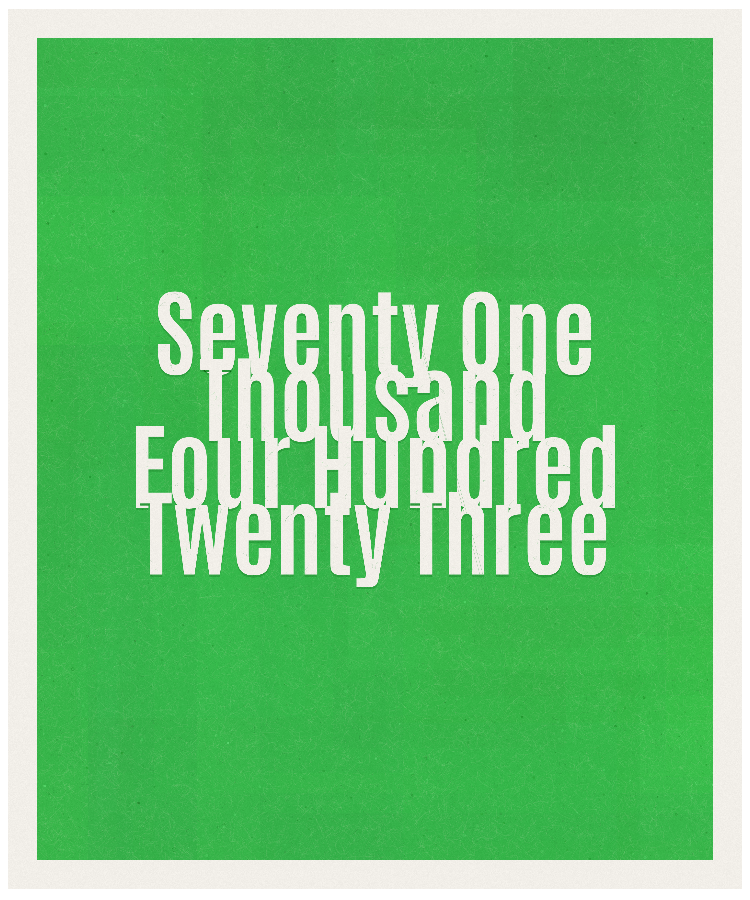 Count #71423