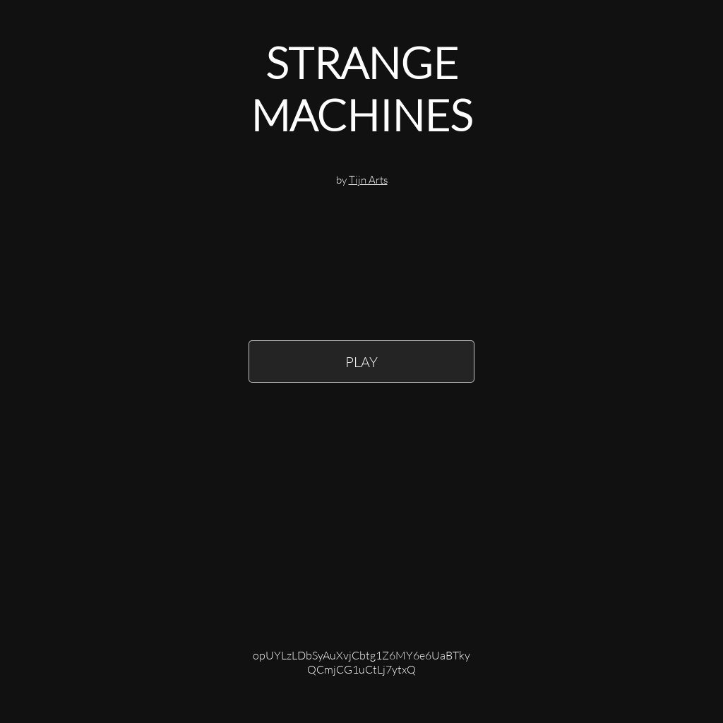 Strange Machines #41