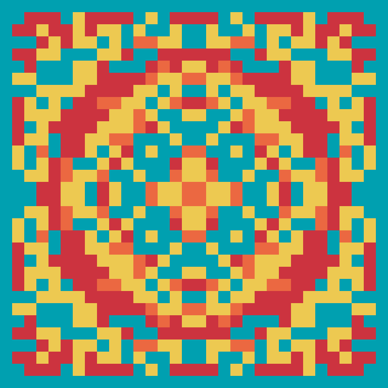 Pixel Mandala #27