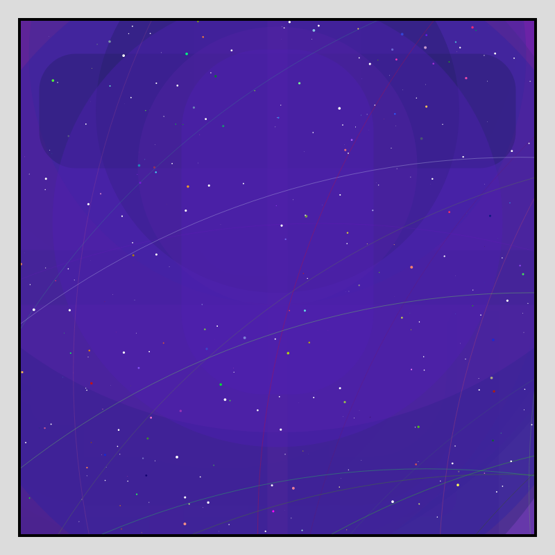 Color Field Starry B #242