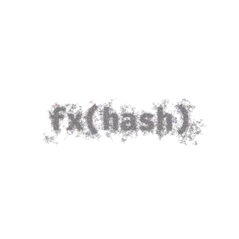 FXHASH Generative Logo #78