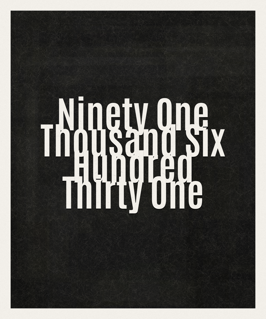 Count #91631