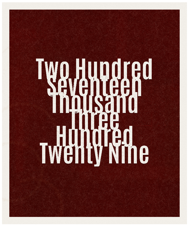 Count #217329
