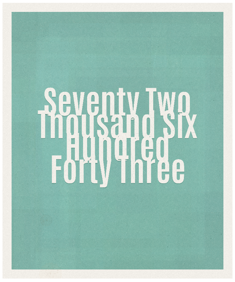Count #72643