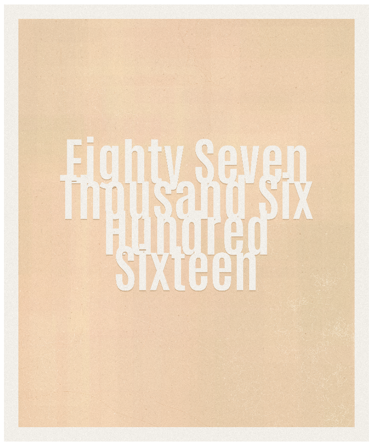 Count #87616