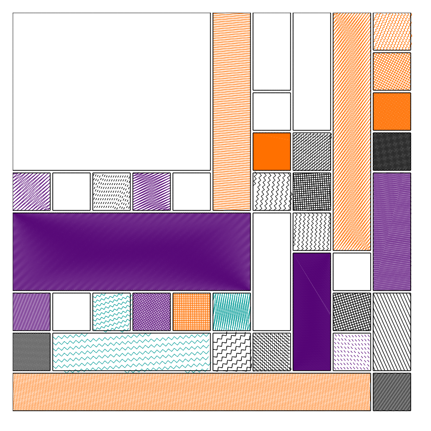 Strips layouts - Hatching #3