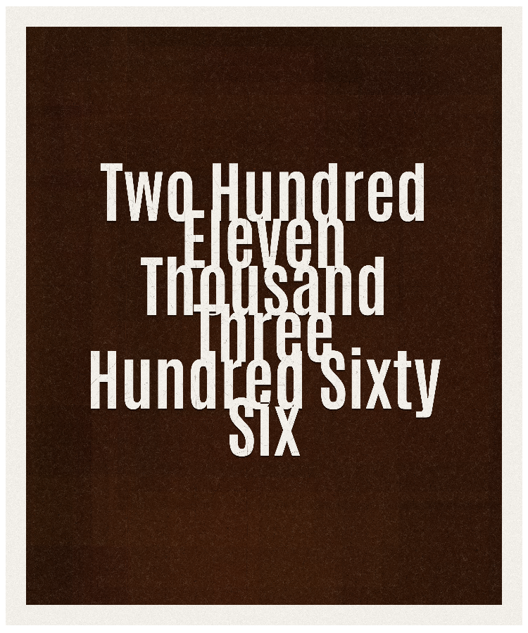 Count #211366