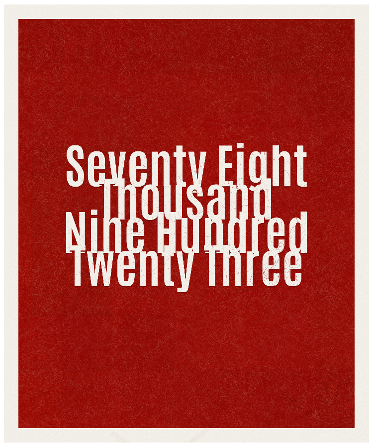 Count #78923