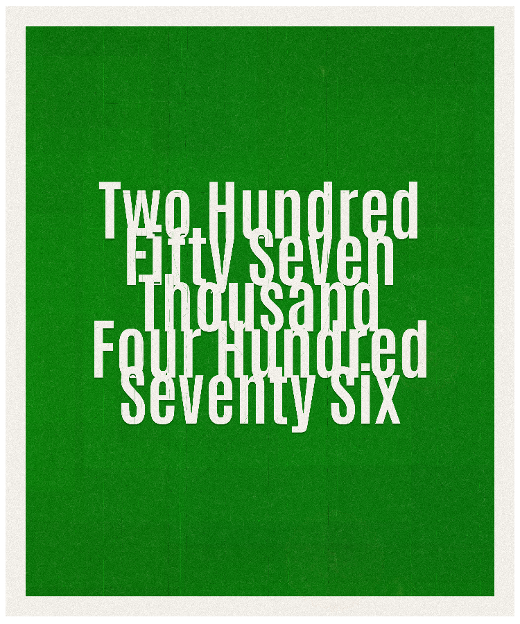 Count #257476
