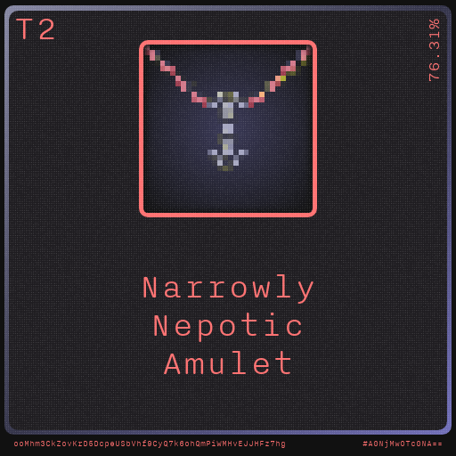 Gear for your quests - Amulet #73