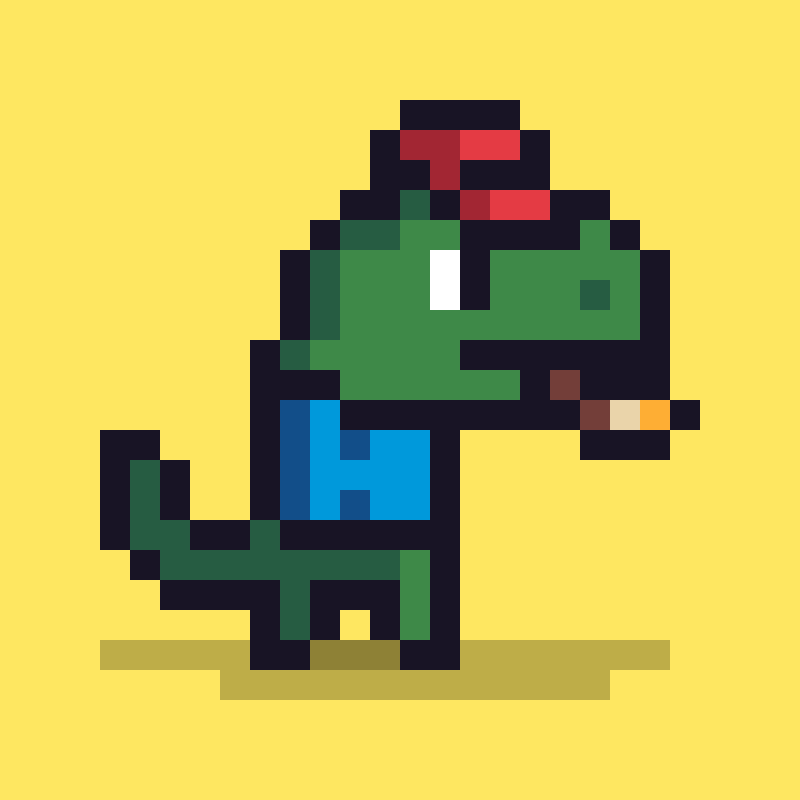 Pixel Dinos #102