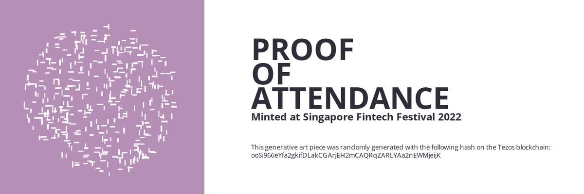 SFF2022 Proof of Attendance Token #179