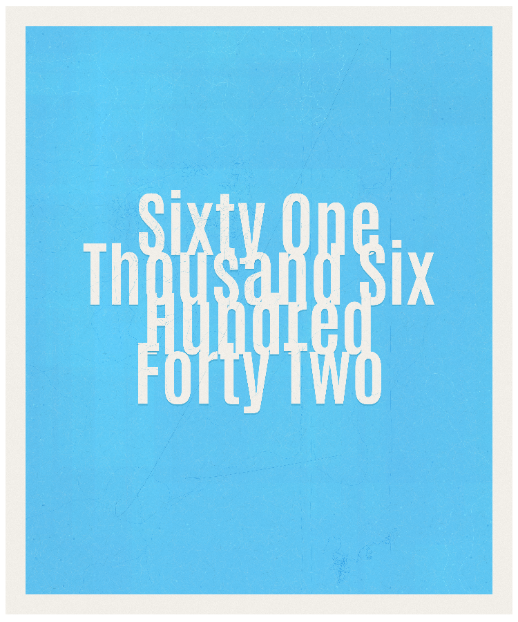Count #61642