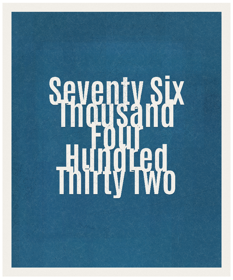 Count #76432