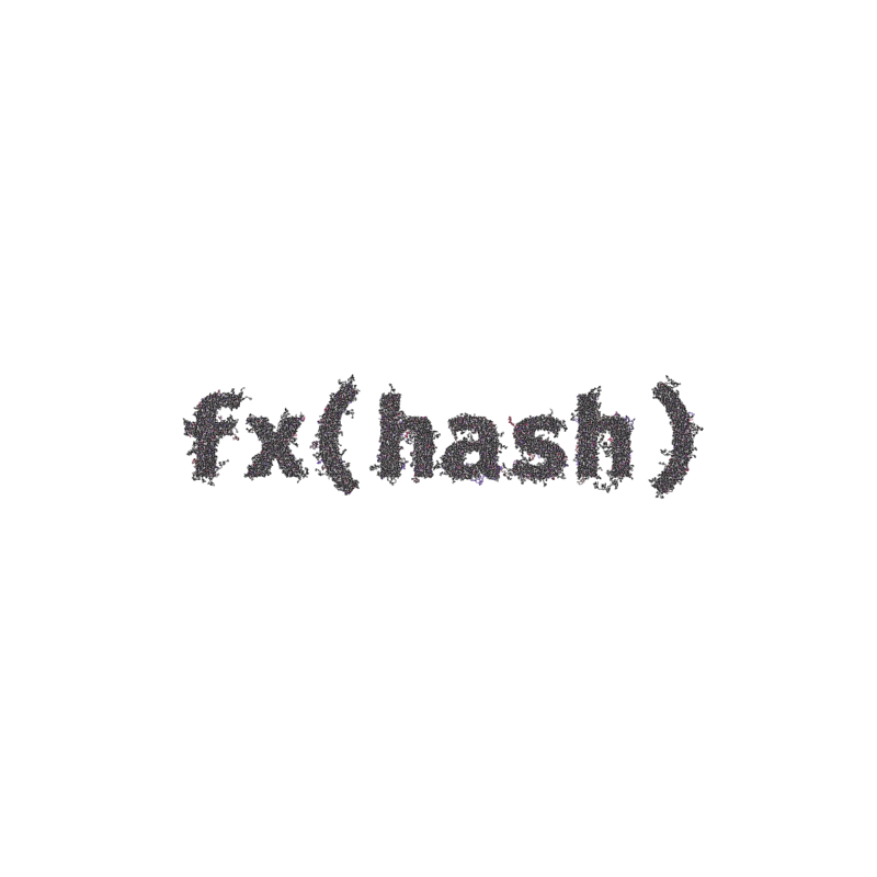 FXHASH Generative Logo #19