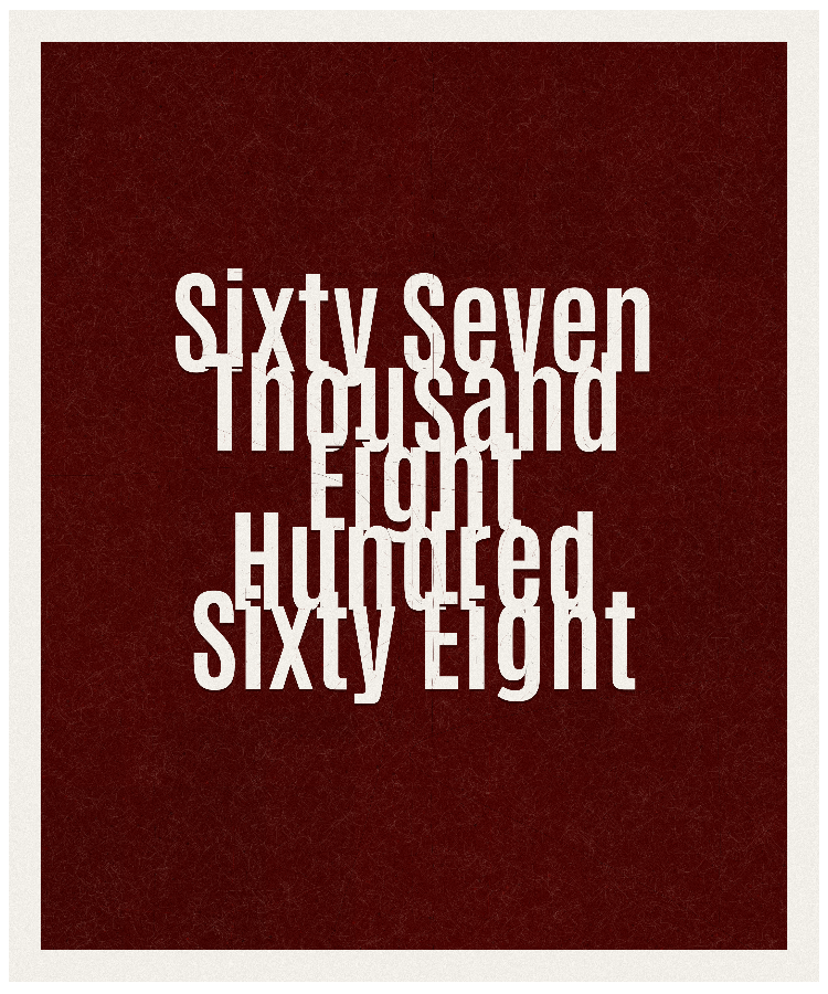 Count #67868