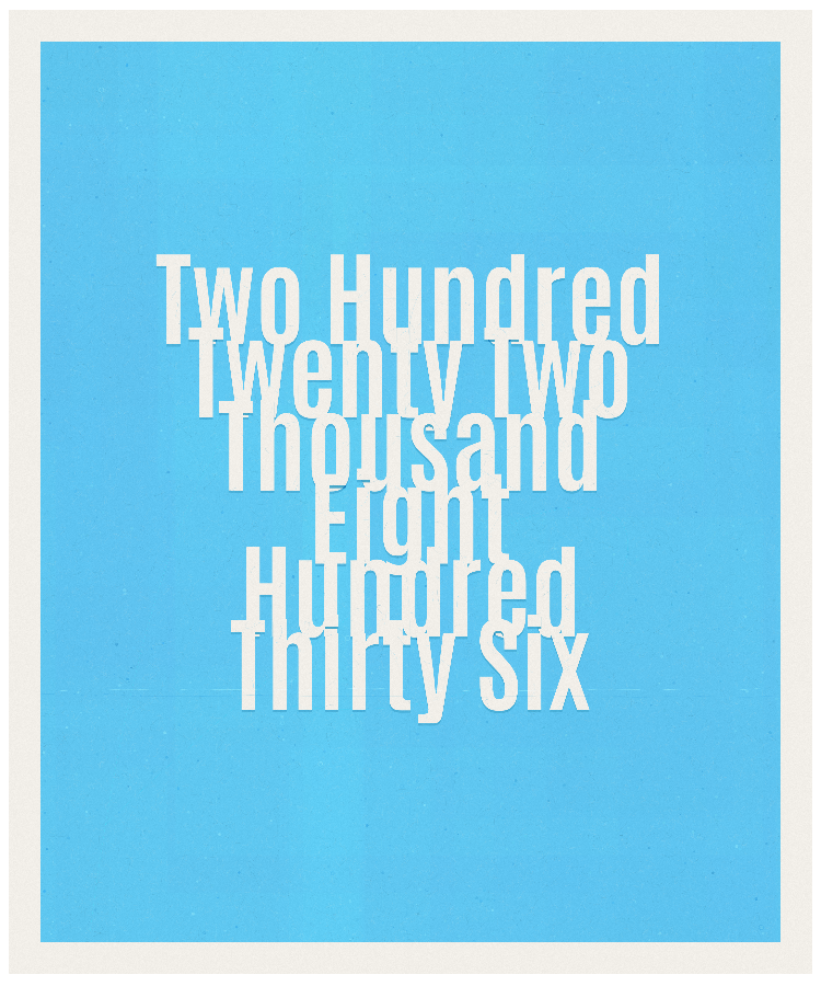 Count #222836