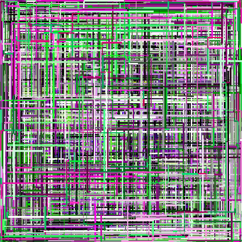 Bifurcations (straight lines) #17