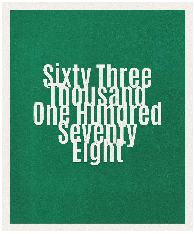 Count #63178