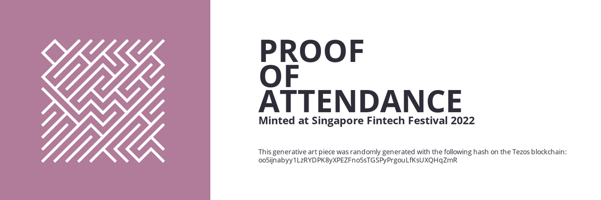 SFF2022 Proof of Attendance Token #438