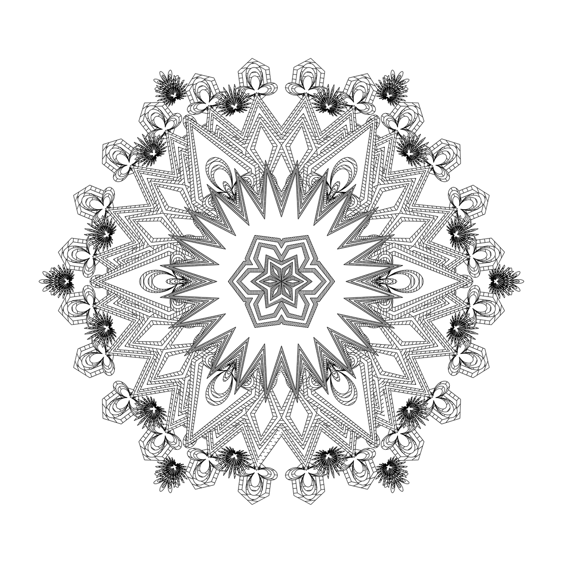 LL21 Mandala #972