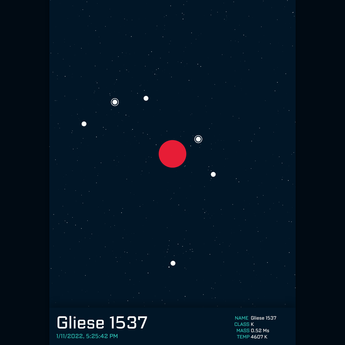 PLANETARY SYSTEM #104