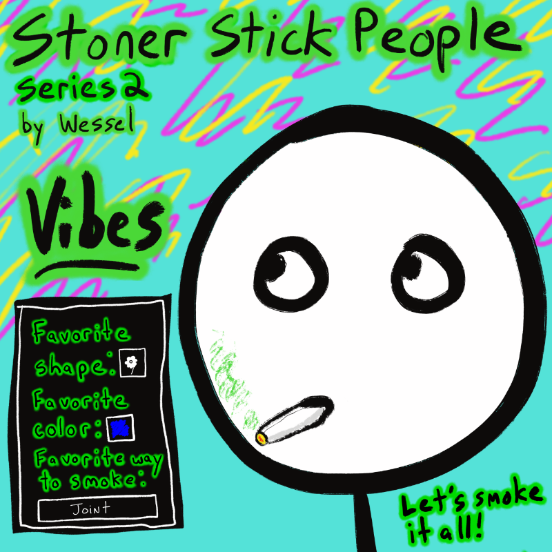 Stoner Stick People Series 2 #63