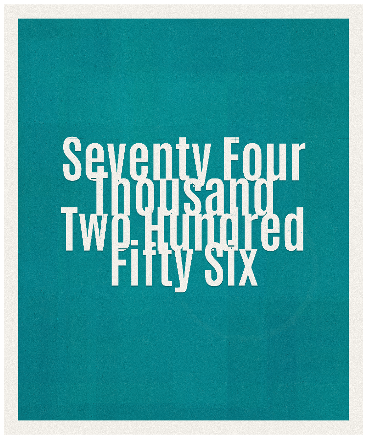 Count #74256