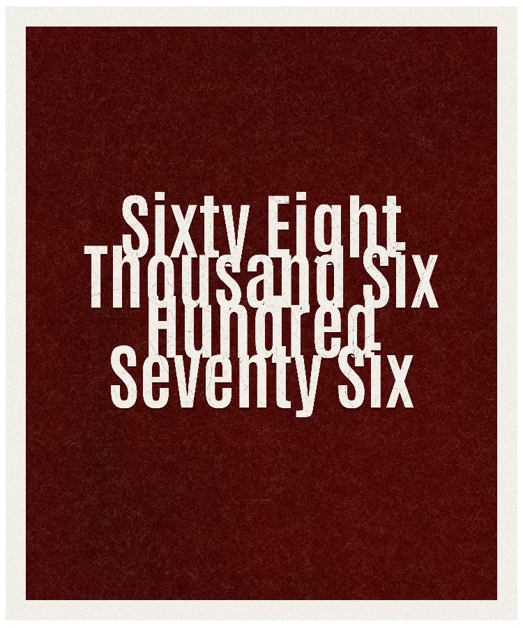 Count #68676