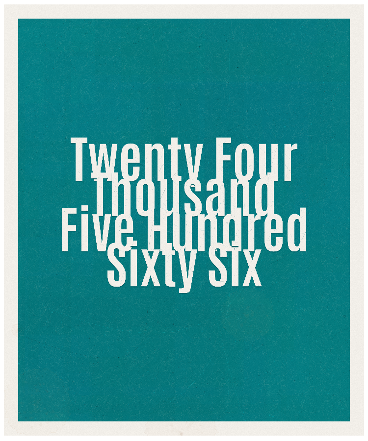 Count #24566