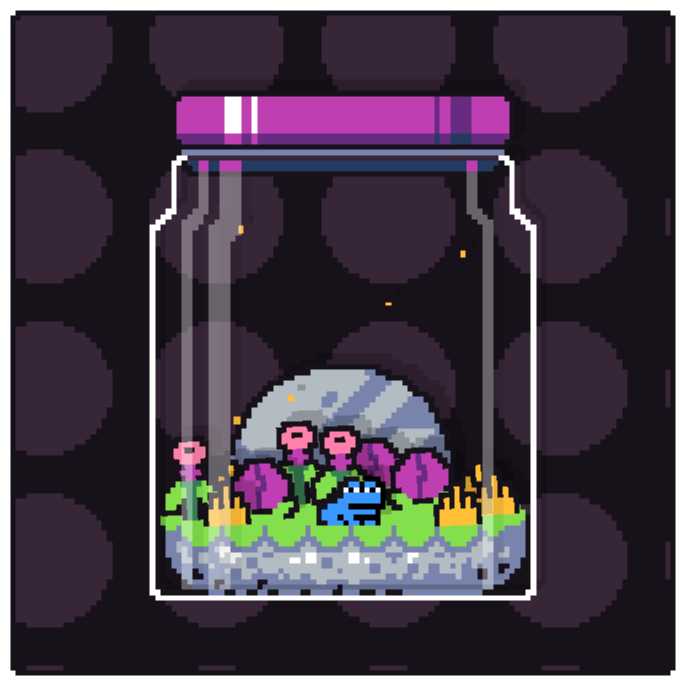 Toad Terrarium #254