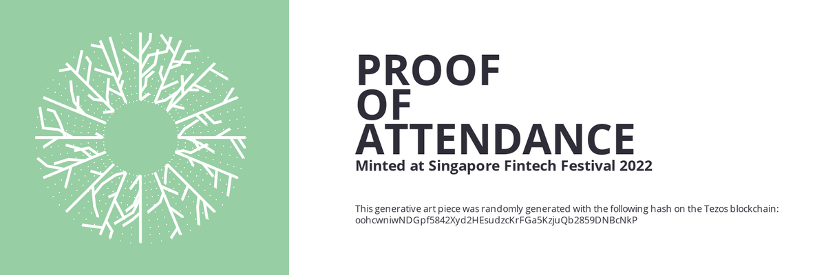 SFF2022 Proof of Attendance Token #449