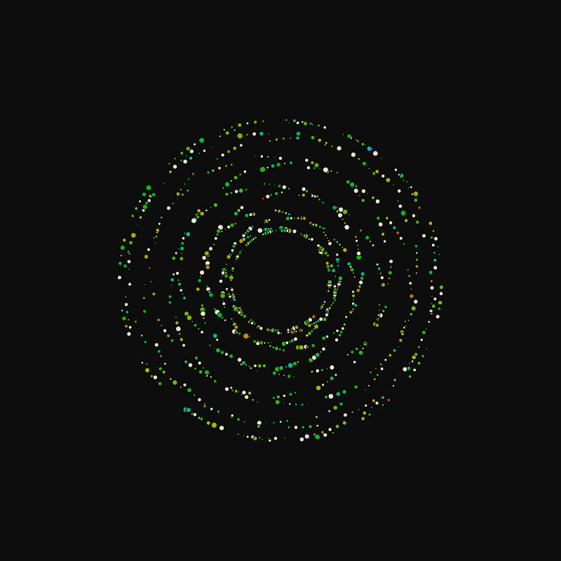 rotating particles #12