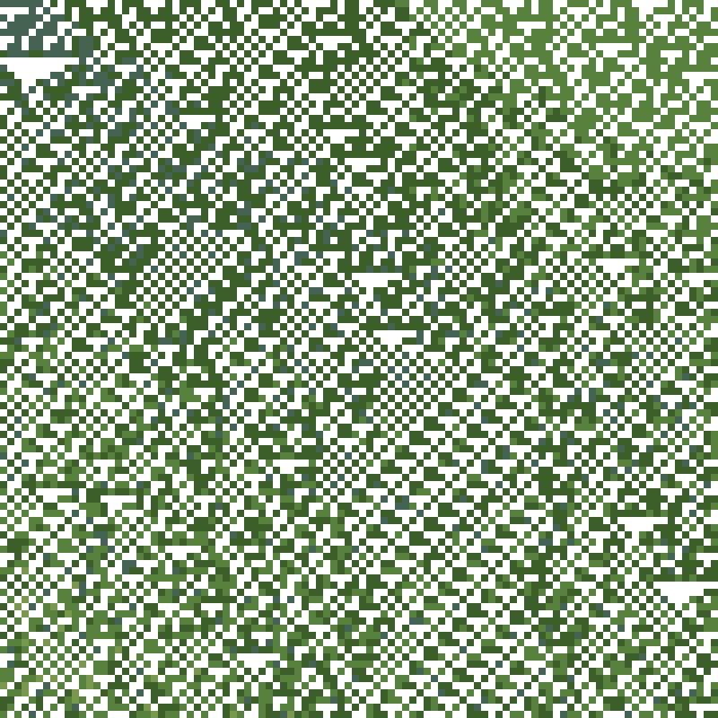 Colored Elementary Cellular Automaton #409