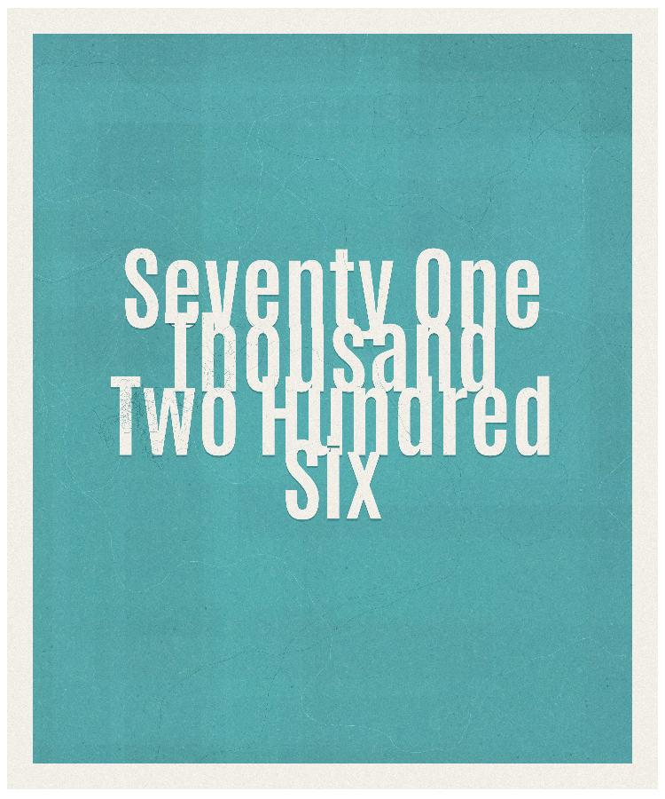 Count #71206